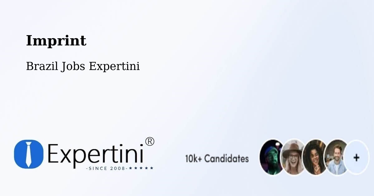 Imprint – Mateus Leme - Brazil Jobs Expertini